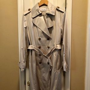 Calvin Klein Trench Coat, Khaki